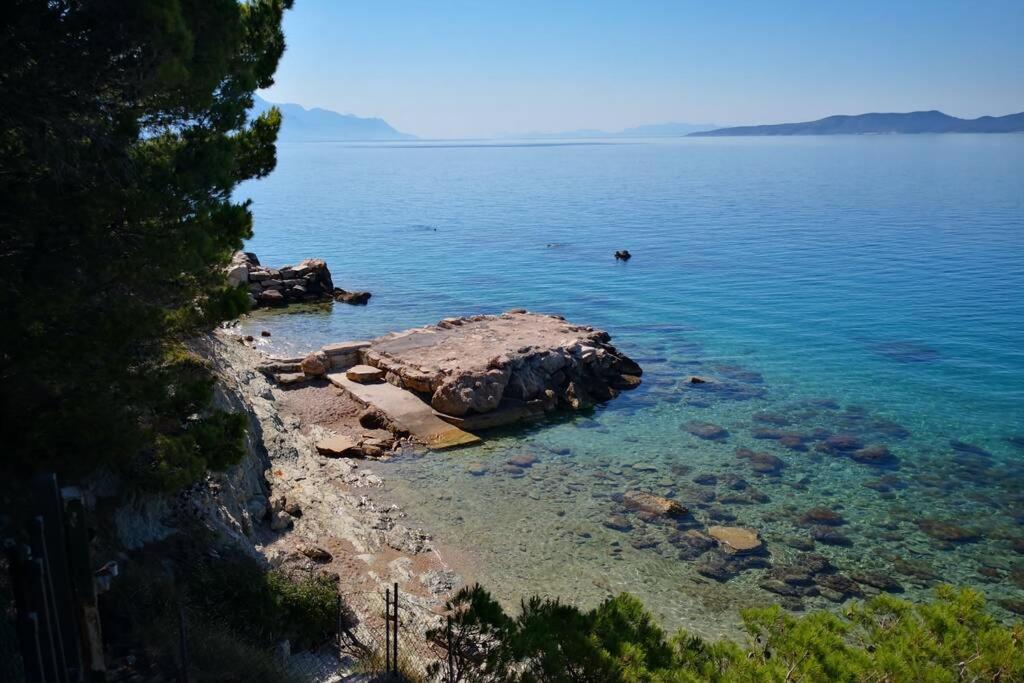 Beautiful Apartment 80 M From The Sea Marusici  Eksteriør bilde